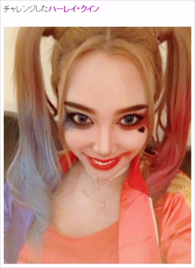 ざわちん ハロウィン メイク コスプレ