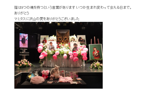 中川翔子 マミタス お別れ会