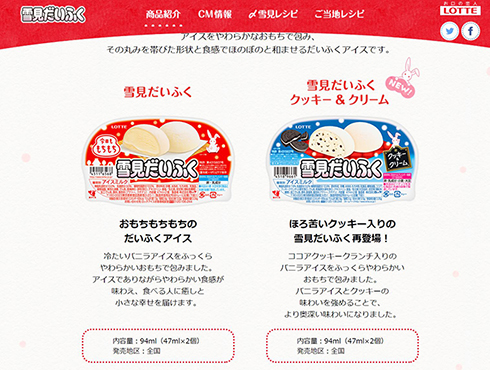 雪見だいふく クッキー&クリーム 回収 ロッテ