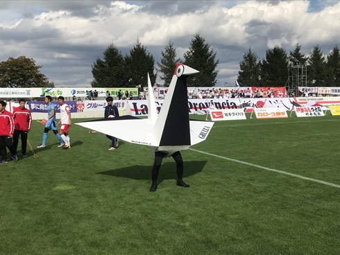 キヅール グルージャ盛岡 CAMPFIRE サッカー Jリーグ マスコット