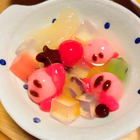 星のカービィ カービィ 白玉 ファンアート デザート