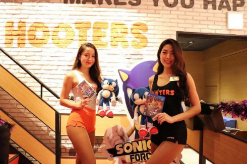 HOOTERS ソニックフォース コラボ