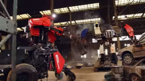 日米巨大ロボット対決