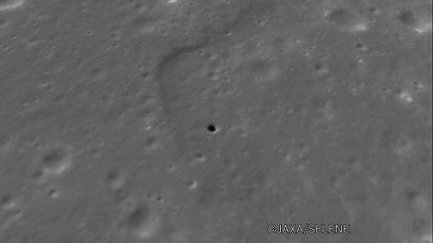 JAXA　地下空洞　かぐや