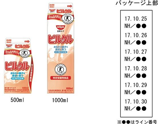 ピルクル　自主回収