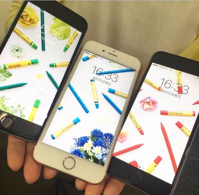 サクラクレパス 壁紙 スマートフォン