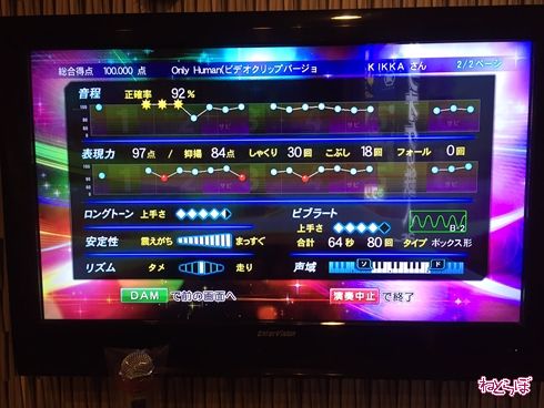 DAM 精密採点 カラオケ採点 採点 精密採点 攻略法 100点 99点 第一興商