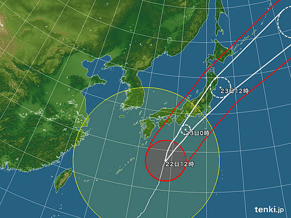 台風23号