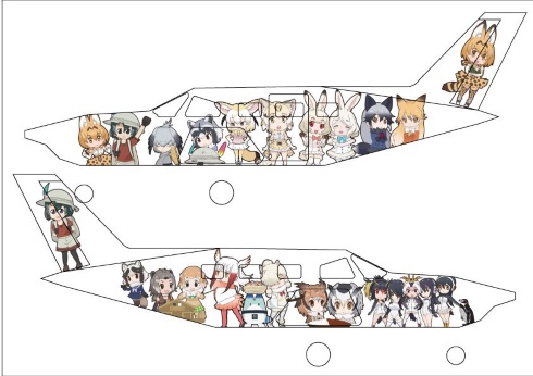 けものフレンズ 痛飛行機 クラウドファンディング