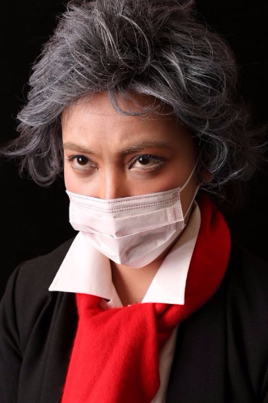 ざわちん ものまねメイク モナリザ ベートーベン