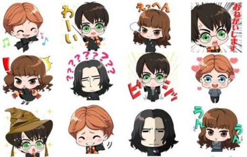 ハリー・ポッター LINE スタンプ 日本
