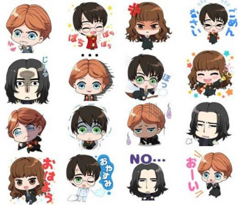 ハリー・ポッター LINE スタンプ 日本