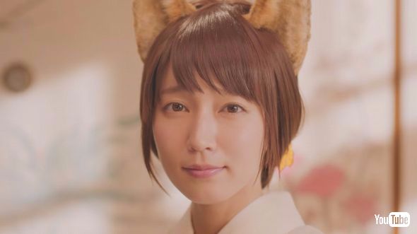 星野源 どん兵衛 吉岡里帆 CM ケモ耳 キツネ