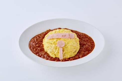 ドラえもん展　カフェ　コラボ　メニュー　しずか　お風呂