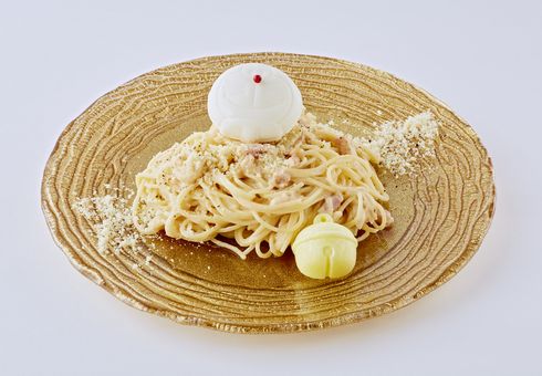 ドラえもん展　カフェ　コラボ　メニュー　しずか　お風呂