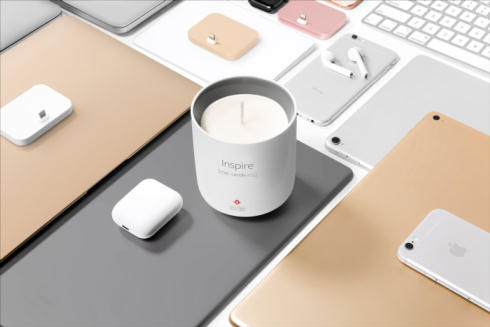 MacキャンドルApple製品と