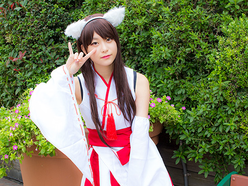 池ハロ　創作化け狐 そると