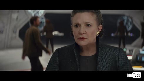 スター・ウォーズ／最後のジェダイ 日本版 予告編 レイア姫 キャリー・フィッシャー