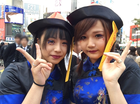 渋谷 ハロウィン ハロウィーン ねとらぼ 取材 仮装 センター街
