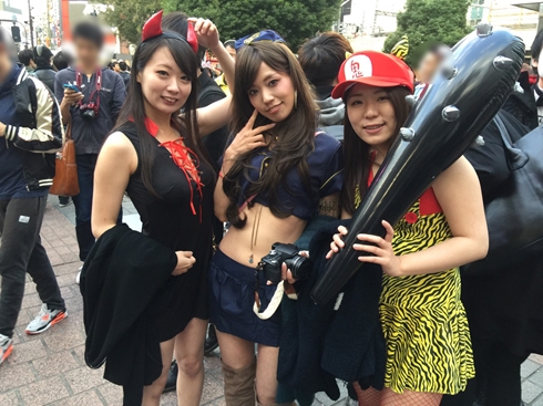 渋谷 ハロウィン ハロウィーン ねとらぼ 取材 仮装 センター街
