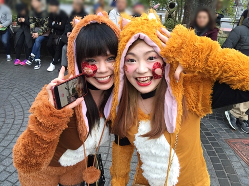 渋谷 ハロウィン ハロウィーン ねとらぼ 取材 仮装 センター街