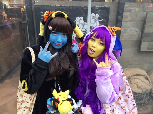 渋谷 ハロウィン ハロウィーン ねとらぼ 取材 仮装 センター街