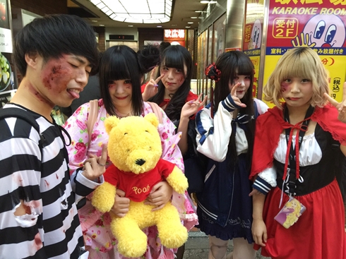 渋谷 ハロウィン ハロウィーン ねとらぼ 取材 仮装 センター街