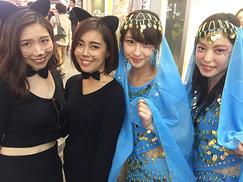 渋谷 ハロウィン ハロウィーン ねとらぼ 取材 仮装 センター街