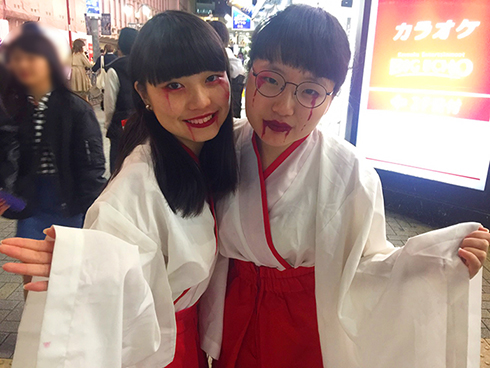 渋谷 ハロウィン ハロウィーン ねとらぼ 取材 仮装 センター街