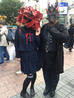 渋谷 ハロウィン ハロウィーン ねとらぼ 取材 仮装 センター街