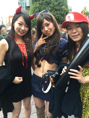 渋谷 ハロウィン ハロウィーン ねとらぼ 取材 仮装 センター街