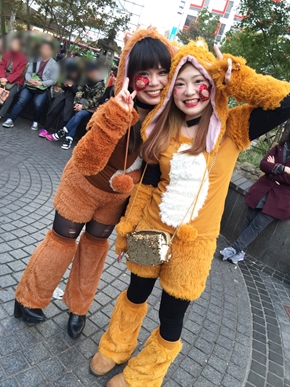 渋谷 ハロウィン ハロウィーン ねとらぼ 取材 仮装 センター街