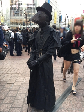 渋谷 ハロウィン ハロウィーン ねとらぼ 取材 仮装 センター街