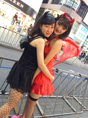 渋谷 ハロウィン ハロウィーン ねとらぼ 取材 仮装 センター街
