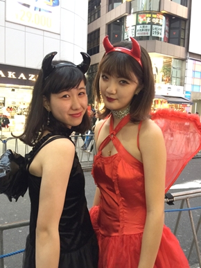 渋谷 ハロウィン ハロウィーン ねとらぼ 取材 仮装 センター街