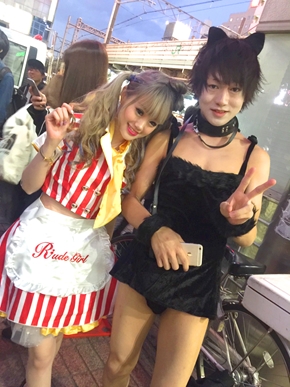 渋谷 ハロウィン ハロウィーン ねとらぼ 取材 仮装 センター街