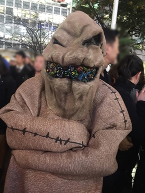 渋谷 ハロウィン ハロウィーン ねとらぼ 取材 仮装 センター街
