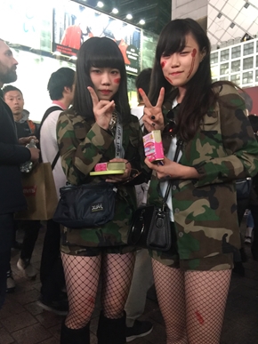 渋谷 ハロウィン ハロウィーン ねとらぼ 取材 仮装 センター街