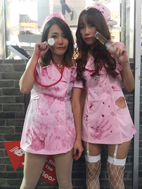 渋谷 ハロウィン ハロウィーン ねとらぼ 取材 仮装 センター街