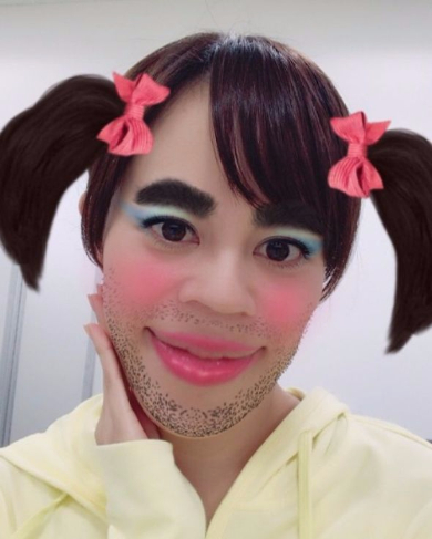 比嘉愛未　ヒゲ愛未