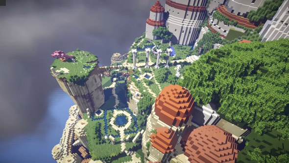 マインクラフトでラピュタ