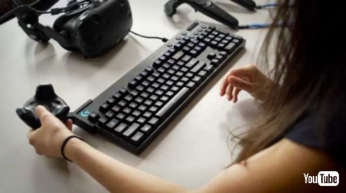 VR キーボード 新技術 ロジテック BRIDGE