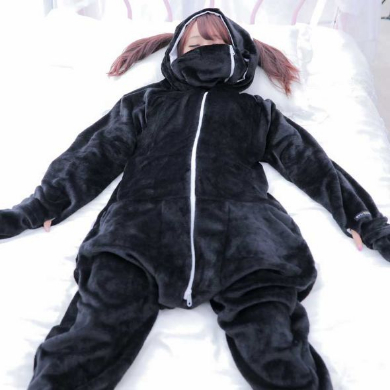 ダメ着 2018 着る毛布 改良