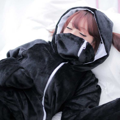 ダメ着 2018 着る毛布 改良