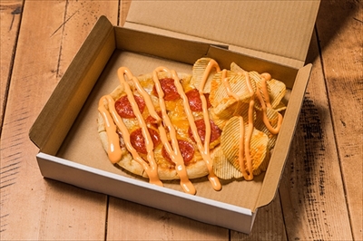 ピザポテト味のピザ