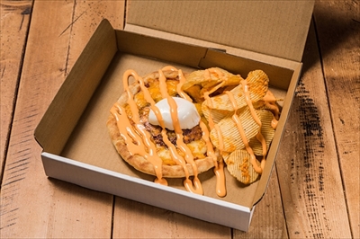 ピザポテト味のピザ