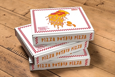 ピザポテト味のピザ