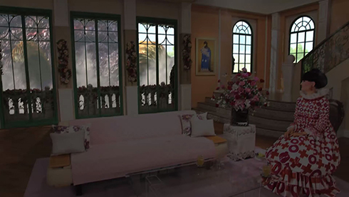 アンドロイド「totto」による「トットの部屋」にゴジラ登場