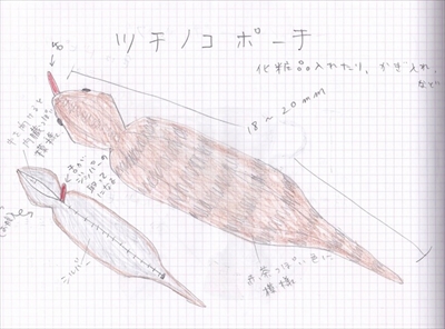 ツチノコポーチ