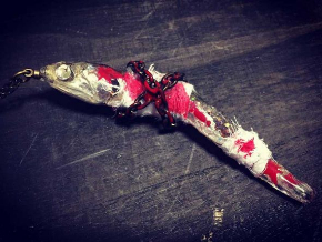 煮干し アクセサリー 髪留め デザフェス